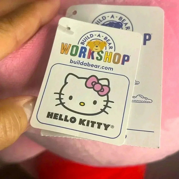 BUILD A BEAR HELLO KITTY Holly Jolly Christmas with her dress. NWT - Picture 6 of 9